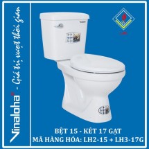 BÀN CẦU 2 KHỐI VINALOHA LH2-15+LH3-17G