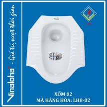 BÀN CẦU XỔM LH8-02