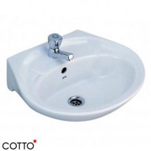 Chậu rửa lavabo COTTO C013 (treo tường)