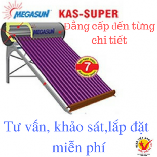 Máy nước nóng năng lượng mặt trời Megasun KAS-SUPER 150 LÍT